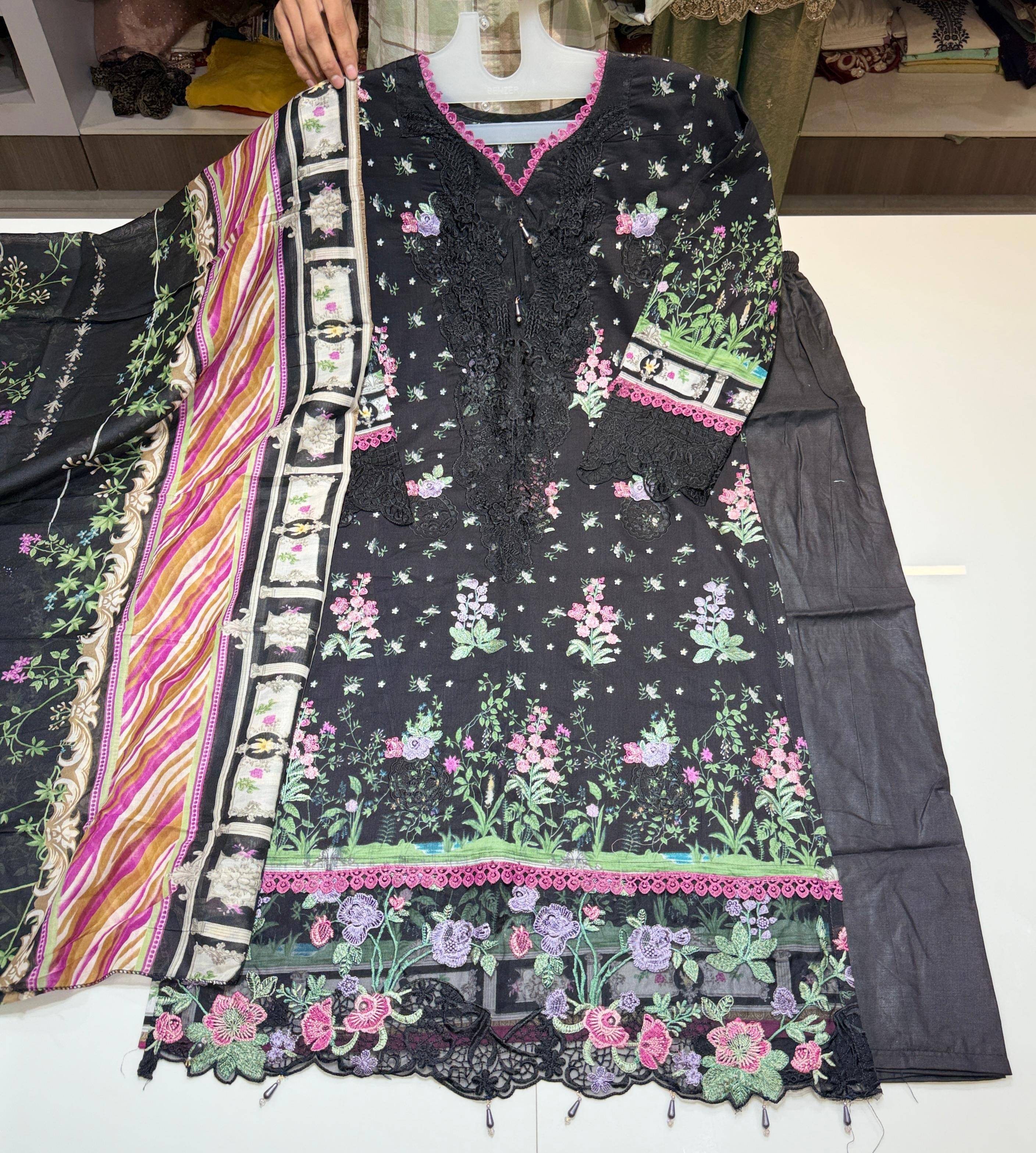 ELAF CHIKANKARI By DEEPSY SUITS Beautiful Pakistani Suits Colorful Stylish Fancy Ethnic Wear Cotton Dresses At Wholesale